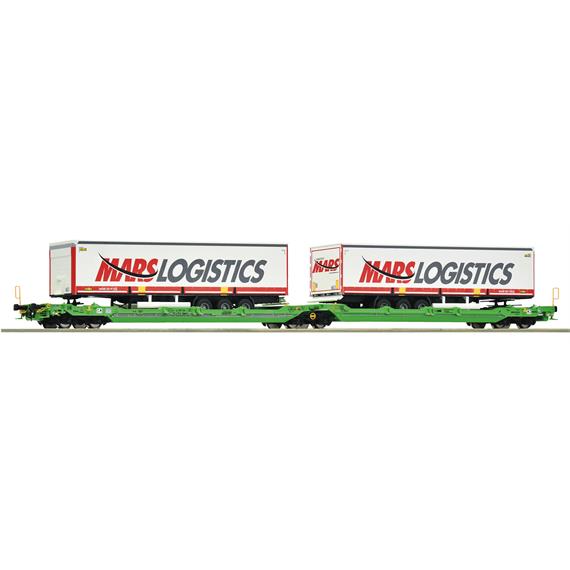 Roco 6600005 Doppeltaschen-Gelenkwagen T3000e, CFL Cargo "Mars Logistics" - H0 (1:87)