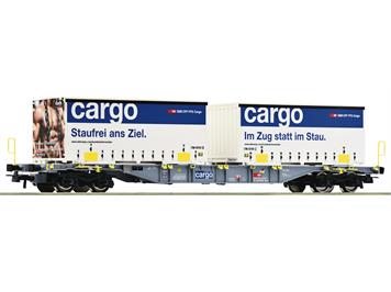 Roco 6600028 Containertragwagen Gattung Sgnss, SBB Cargo - H0 (1:87)