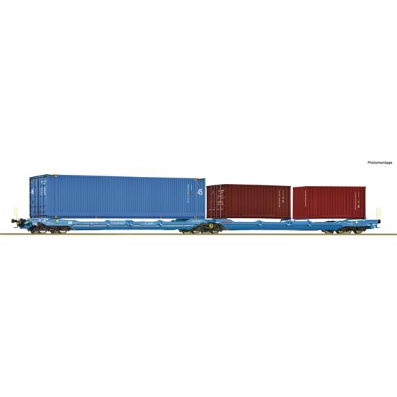 Roco 6600036 Doppeltaschen-Gelenkwagen T3000e, NACCO - H0 (1:87)