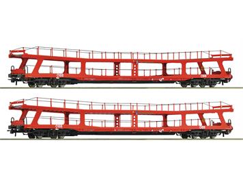 Roco 6600105 2-tlg. Set: Autotransportwagen, ÖBB - H0 (1:87)
