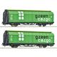 Roco 6600114 2-tlg. Set: Schiebewandwagen, Green Cargo - H0 (1:87)