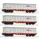 Roco 6600121 3-tlg. Set: Offene Güterwagen, ÖBB, Rail Cargo Austria - H0 (1:87)