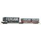Roco 6600235 Doppeltaschen-Gelenkwagen T3000e, HUPAC, Spedition Fercam - H0 (1:87)