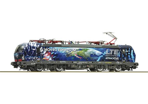 Roco 71984 E-Lok 193 694 LTE Logistik, „moveo ergo sum“-Design, DC 2L, digital mit Sound