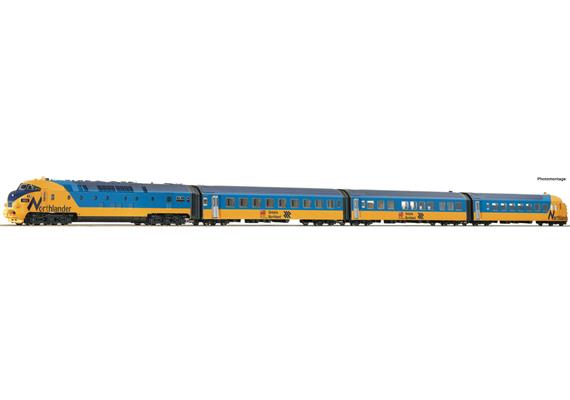Roco 72067 Dieseltriebzug „Northlander“, ONTC - DC, digital DCC mit Sound, H0 (1:87)