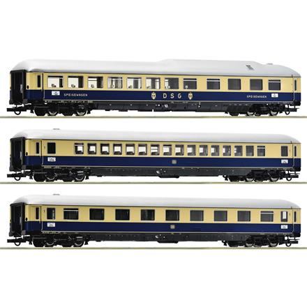 Roco 74049 3-tlg. Set 2: F 21 „Rheinpfeil“, DB - H0 1:87