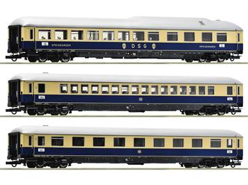 Roco 74049 3-tlg. Set 2: F 21 „Rheinpfeil“, DB - H0 1:87