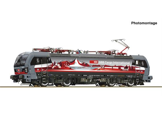 Roco 7500073 Ellok 193 452-0 „Schweizpiercer“, SBB Cargo Intern., DC 2L, analog - H0