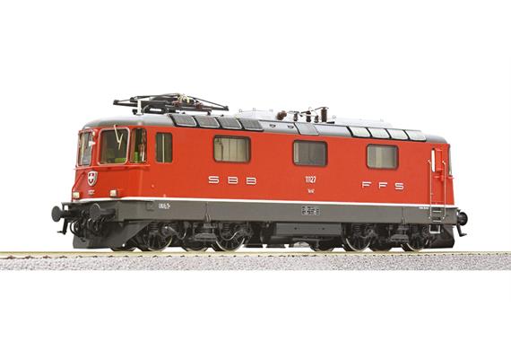 Roco 7510138 SBB E-Lok Re 4/4 11127, rot, DC 2L, digital DCC/MM mit Sound - H0 (1:87) | Bild 2