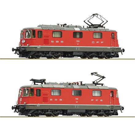 Roco 7520127 2-tlg. Set: SBB Lok Re 4/4 II 11133 und Re 4/4 II 11192, AC 3L, MM/DCC - H0