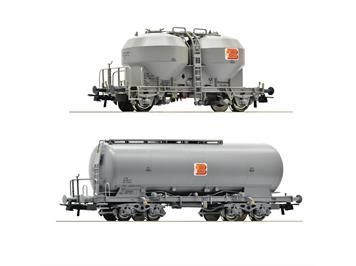 Roco 77038 2-tlg. Set: Silowagen, SBB - H0 (1:87)