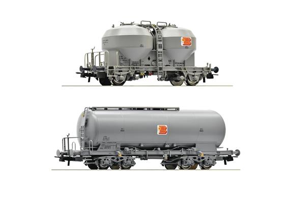 Roco 77038 2-tlg. Set: Silowagen, SBB - H0 (1:87)