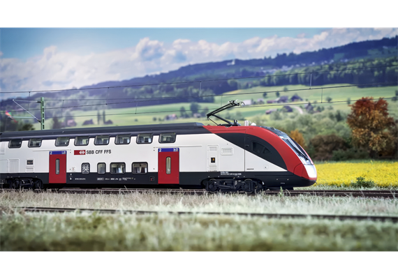 Roco 7710007 8-tlg. Set: Doppelstockzug RABe 502, SBB, DC 2L, digital/Sound - H0 | Bild 5