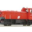 Roco 78001 Diesellokomotive Reihe 2062 der ÖBB in blutoranger Lackierung mit Pflatsch | Bild 1