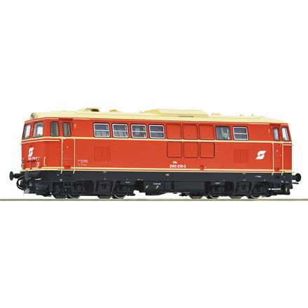 Roco 78074 Diesellokomotive 2143 010-3, ÖBB, Wechsestrom 3L, digital MM/DCC mit Sound - H0
