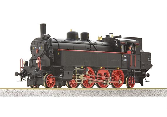 Roco 78076 Dampflokomotive 77.23, ÖBB, Wechselstrom 3L, digital MM/DCC mit Sound - H0 | Bild 2