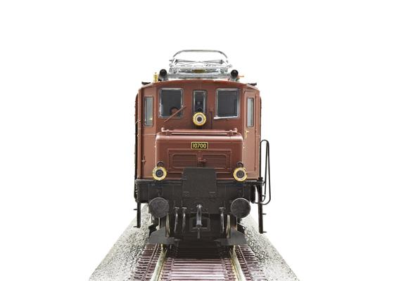 Roco 78090 SBB Ellok Ae 3/6 I 10700 braun, Wechselstrom AC, digital MM/DCC mit Sound - H0 | Bild 4