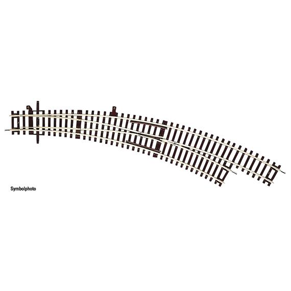 RocoLine 42473 Bogenweiche rechts BWr3/4, ohne Antrieb - H0 (1:87)