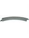 Rokuhan 97005 R005 Gleis gebogen R145-45°, 4 Stück - Z (1:220)