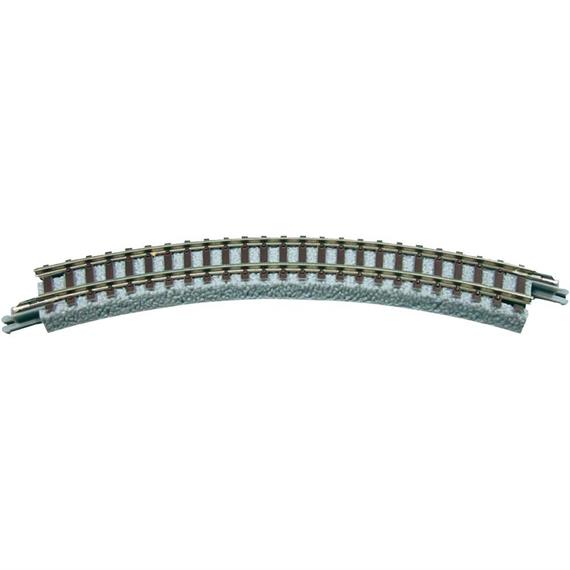 Rokuhan 97005 R005 Gleis gebogen R145-45°, 4 Stück - Z (1:220)
