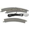Rokuhan 97057 R057 Bogenweiche links Betonschwellen - Z (1:220)