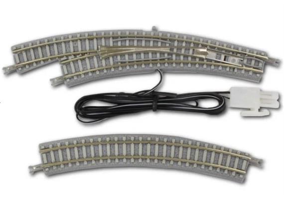 Rokuhan 97057 R057 Bogenweiche links Betonschwellen - Z (1:220)