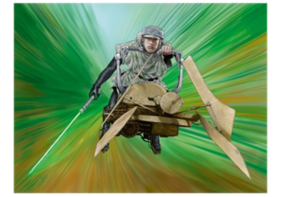 Scaletrix C3298 Star Wars Speeder Bike - Juke | Bild 3