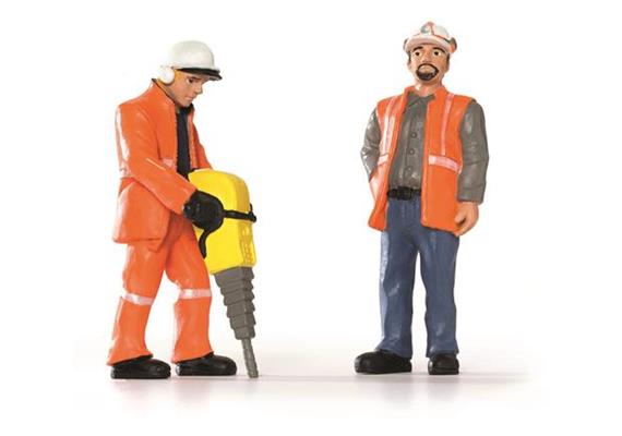 Scenecraft by Bachmann 163 Gleisarbeiter mit schwerem Gerät G