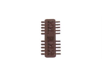 Sommerfeld 393 Isolator, braun, 20 Stück - N (1:160)
