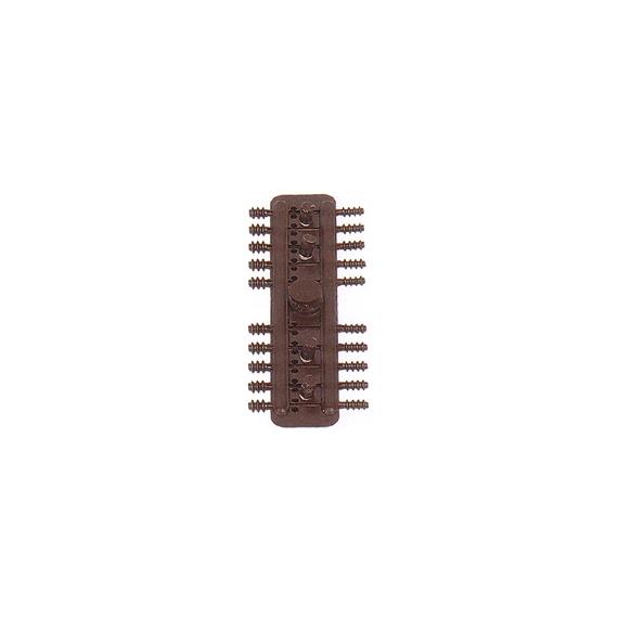 Sommerfeld 393 Isolator, braun, 20 Stück - N (1:160)