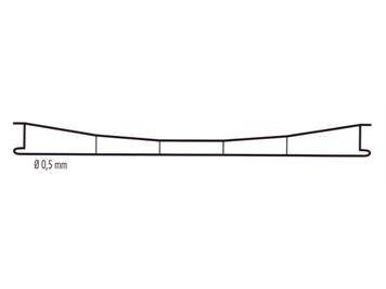 Sommerfeldt 411 Fahrdraht verkupfert 0,5 x 105 mm, 5 Stück - N (1:160)