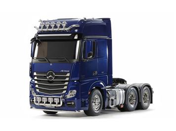 Tamiya 56354 MB Actros 3363 Pearl Blue, Massstab 1:14, RC Bausatz