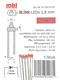 Tams 81-30176-05 Blink-LEDs 1,8 mm, rot, diffus farbig, 5 Stück