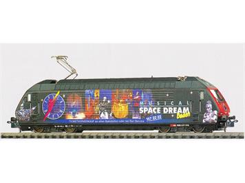 TRIX 22589 SBB E-Lok Re 460 "Space Dream" Baden, DC 2L, analog (NEM 652) - H0 (1:87)