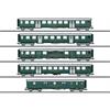 TRIX 23134 SBB Leichtstahlwagen-Set zur Ae 3/6 I, mit LED-Innebeleuchtung - H0 (1:87)