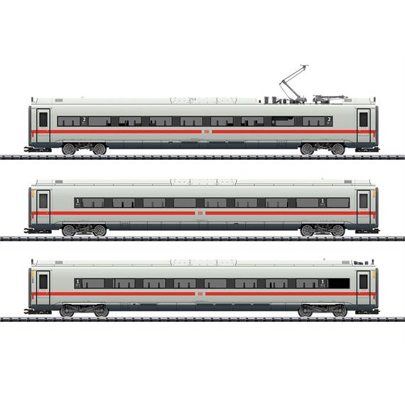 TRIX 23971 Ergänzungswagen-Set zum ICE 4, DC, digital DCC/MM/mfx mit Innenbeleuchtung - H0