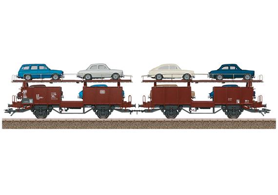 TRIX 24332 Autotransportwagen Laaes der DB - H0 (1:87)