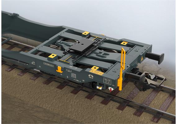 TRIX 24472 Taschenwagen MFD Rail mit Mars-Aufliefern - H0 (1:87) | Bild 4