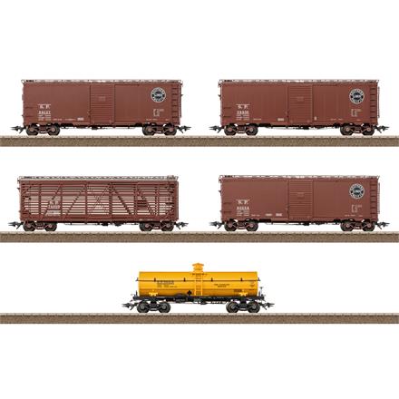 TRIX 24915 US Güterwagen-Set Southern Pacific, 5-teilig - H0 (1:87)