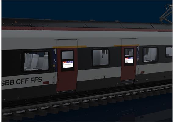 TRIX 25810 SBB Triebzug RABe 501 Giruno 5-teilig, DC 2L, DCC/MM/mfx mit Sound - H0 (1:87) | Bild 4