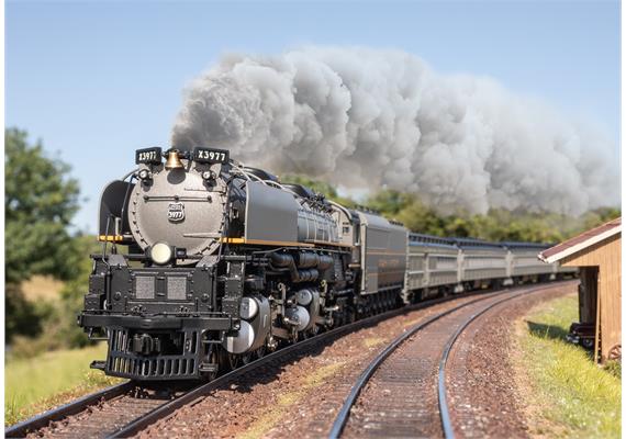 TRIX 25913 US-Dampflok Challenger UP grau, DCC/mfx+ mit Sound, MHI - H0 (1:87) | Bild 6