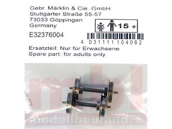 TRIX 32376004 Gleichstrom-Radsatz DC 2L, 14,2 mm, Inhalt 2 Stück - H0 (1:87)