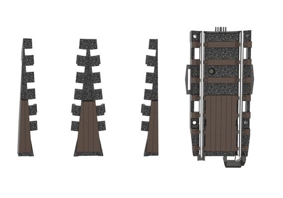 TRIX 66871 Erweiterung zur Drehscheibe 66861, H0