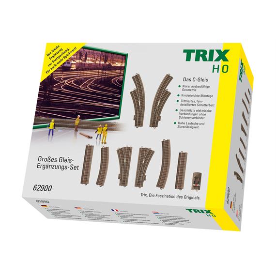 Trix 62900 Großes Gleis-Ergänzungs-Set