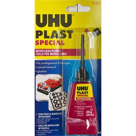 UHU 45885 Plast spezial, Flasche mit Feindosierspitze, 30 g