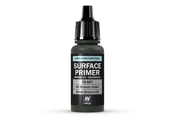 Vallejo 70.607 Model Air 17ml, SURFACE PRIMER UK BRONZE GREEN | Bild 1