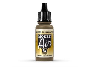 Vallejo 71.139 Model Air 17ml, US FLIED DRAB, FS30118 - ANA617