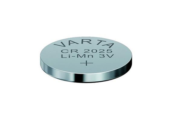 Varta Lithium-Knopfzelle CR2025 | Bild 1
