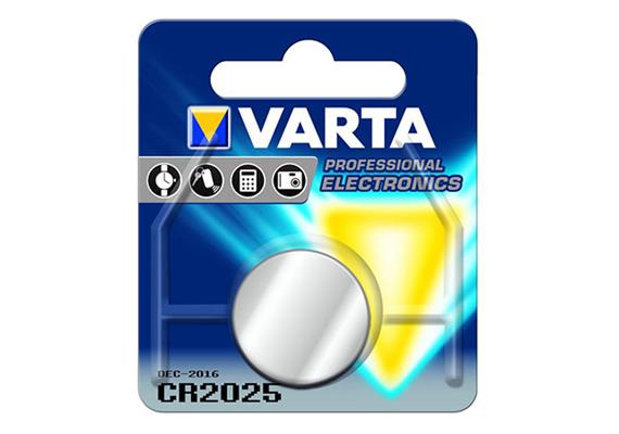 Varta Lithium-Knopfzelle CR2025 | Bild 2