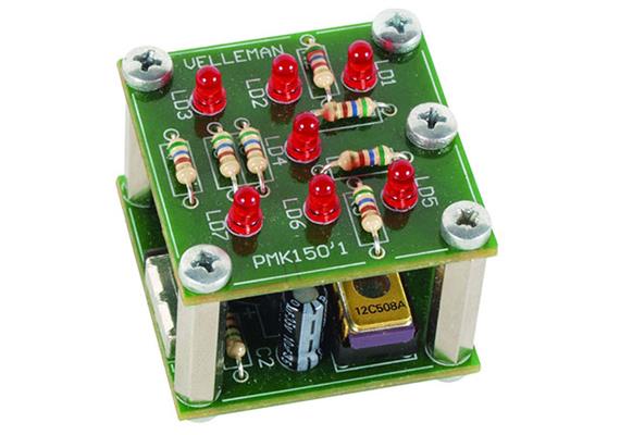 Vellemann-Minikit Schüttelwürfel Bausatz zum Löten | Bild 3